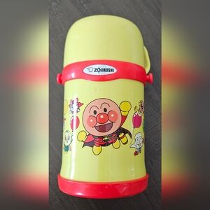 Zojirushi Water Bottle Cup Anpanman Bottle 0.45L SC-LH45A-EY - EUC